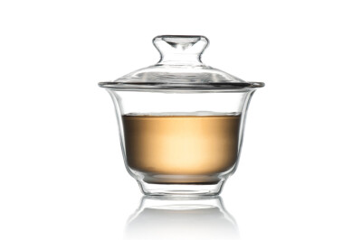 

Double-wall Clear Glass Gongfu Tea Gaiwan 130ml 4.4oz