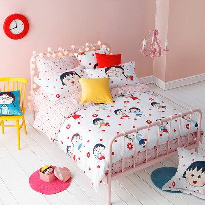 

Dohia cotton bed set/bed kit (duvet cover/fitted sheet/pillowcase)