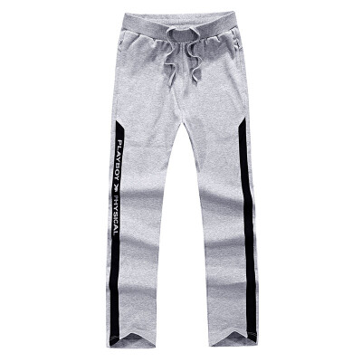 

Playboy (PLAYBOY) HM6563032B Men's Fashion Knit Casual Set Sports Pants Casual Pants Flower Gray M