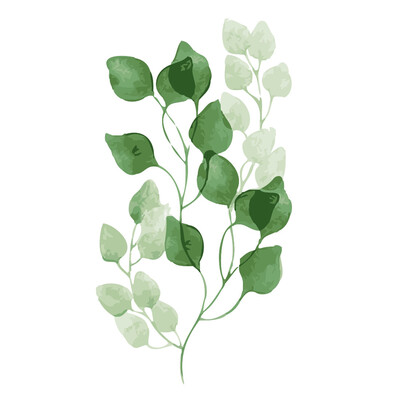 

UpperX Frameless Green Leaf Oil Painting DIY Digital Coloring Wall Arts Pictures For Living Room 40X50Cm