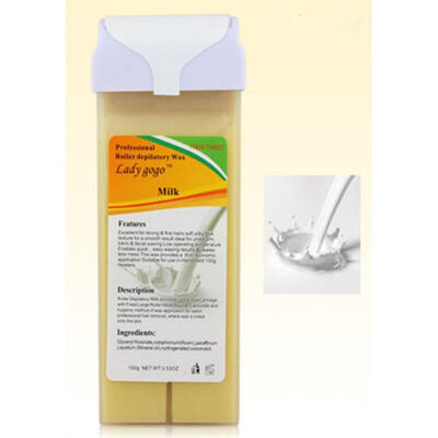

100g Roll On Hot Depilatory Wax Cartridge Heater Waxing Hair Removal Lavender