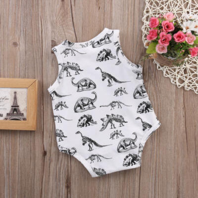 

USA Toddler Infant Baby Boy Girl Short Romper Jumpsuit Bodysuit Clothes Outfit