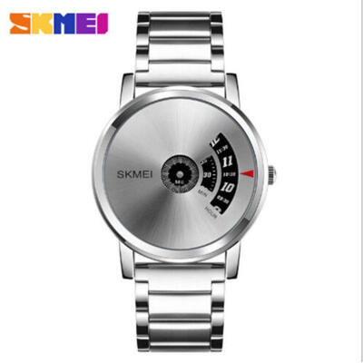 

SKMEI Mens Fashion Watch Luxury Stainless Steel Analog Quartz Sport Wrist Watch