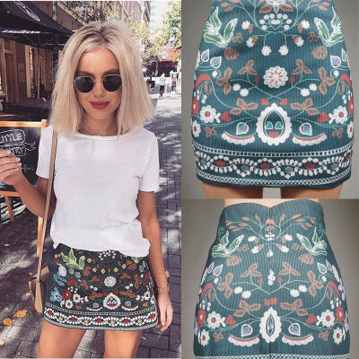 

UK Girls Ladies Fashion Waist Skirt Korean Style Denim Short Solid Mini Skirts