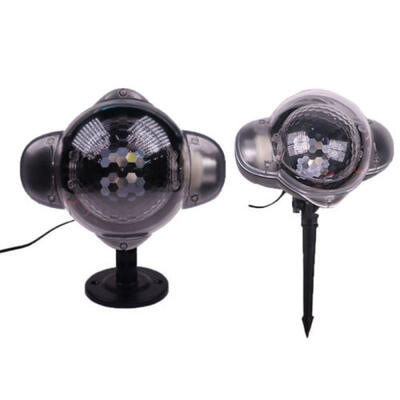 

Hot Moving Projector Lamp Snowflake Outdoor Christmas Light LED Decoration New