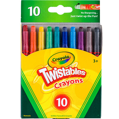 

Crayola 10 цветных окрашены дети музыка Minis может быть мучительными мелками 52-9715