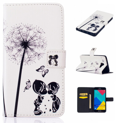 

Children&dandelion Design PU Leather Flip Cover Wallet Card Holder Case for SAMSUNG GALAXY A5 2016A510