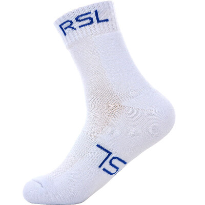 

Asian lion dragon RSL badminton socks socks sports socks towel bottom thick socks RS-2948 white