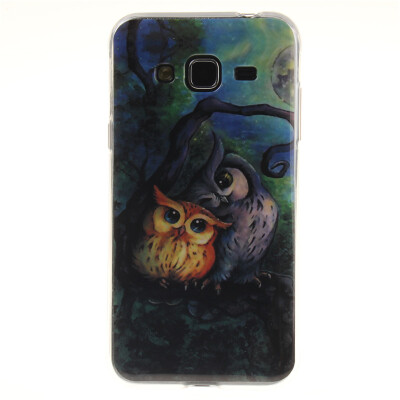 

Oil painting owl Pattern Soft Thin TPU Rubber Silicone Gel Case Cover for SAMSUNG GALAXY A3 2016/A310