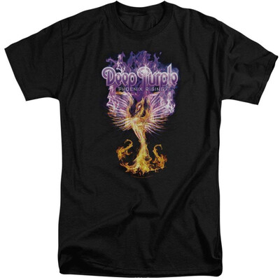 

Deep Purple Shirt Phoenix Rising Tall T-Shirt