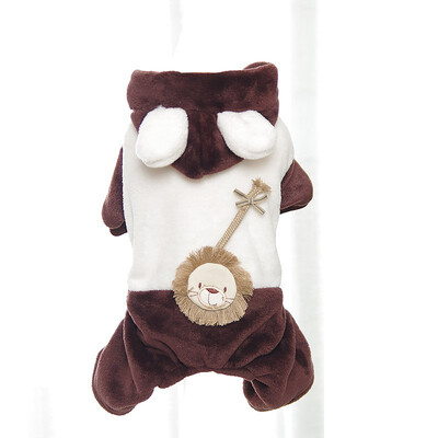 

Pet Clothes for Dog Cat Puppy Hoodies Coat Winter Sweatshirt Warm Sweater Dog Outfits Soft Cartoon for Chihuahua French Bulldog