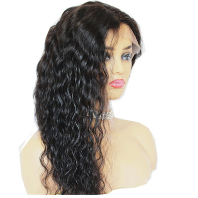 

360 deep wave lace wig