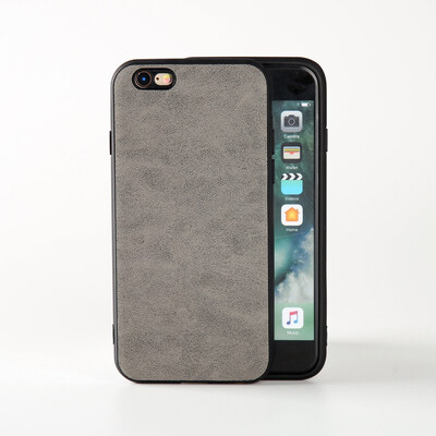 

Phone Cases For iPhone X Xs Max Cover Retro PU Leather Soft TPU Silicone Case For iPhone 6 6S Plus 7 8 Plus 7p 8p Shell