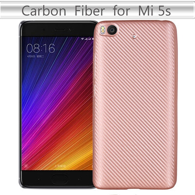 

Goowiiz Phone Case For Xiaomi Mi 55s5s Plus4i Luxury Ultra-thin Carbon Fiber Soft Silicone Complete protection