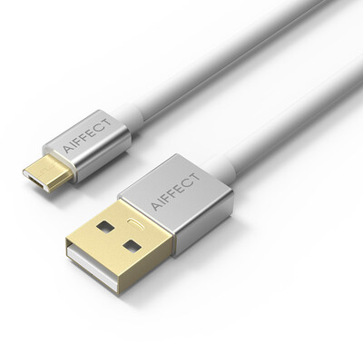 

Eiffel (AIFFECT) UM2A1-SR15 алюминиевая оболочка защитный кабель мобильный телефон плоский кабель для передачи данных Micro USB кабель питания поддержка просо / Huawei isobarite 1,5 метра