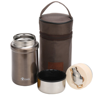

[Jingdong supermarket] Ou OAK braised pot pot insulation pot braised beaker vacuum stainless steel braised pot porridge bucket rich gold 720ML OX-1002