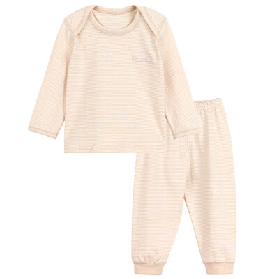 

Xin Song baby color cotton envelope collar suit newborn spring and autumn color cotton underwear shirt pants suit shallow card its C299D90