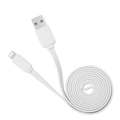 

(Baseus) Кабель данных для лапши / зарядная линия / шнур питания Apple iPhone6S / 6/7 Plus / 5S / 5 / SE ipad4 Air Pro Mini 1 метр Белый