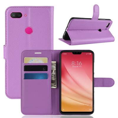 

for Xiaomi Mi 8 Lite Mi8 Lite WIERSS Wallet Phone Case for Xiaomi Mi 8 Mi8 Flip Leather Cover Case Etui Fundas Capa Coque