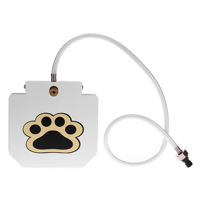 

High-quality Stainless Steel Pet Dog Cat Water Fountain Outdoor Step-on Dog Waterer Drinking Fresh Water Fountain Tool with Hose