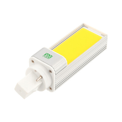 

YWXLight G24 7W Super Bright Lights COB LED Bulbs Horizontal Plug Lamps AC 85 - 265V