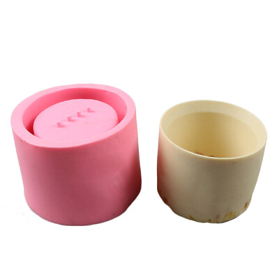 

1Pcs Flowerpot Cement Vase Plant Cake Chocolate Silicone Mold Handmade Craft Tool Garden Decor