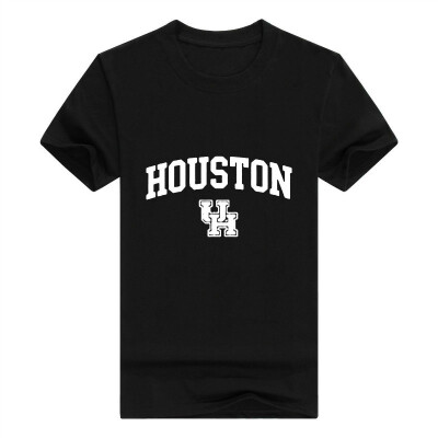 

AS03-University of Houston Cougars Arch Logo T-Shirt-Red