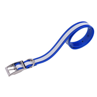 

SSC002TY TPU Luminous Dog Collar Adjustable Durable Waterproof Night Safe Pet Collar Strap