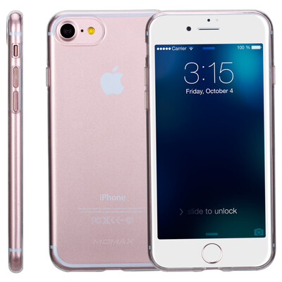 

Mo Миши (MOMAX) iPhone7 / 8 7/8 телефон оболочки Apple, телефон оболочки защитный рукав мягкой оболочки 4,7 дюйма TPU материал прозрачный белый