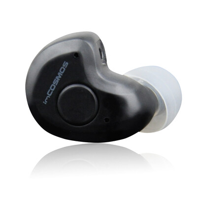

Cosmos IMCOSMOS CS10 In-Ear Wireless Bluetooth Headset Mini Sports One Touch Two Smart Music Headphones for Apple Andrews Black