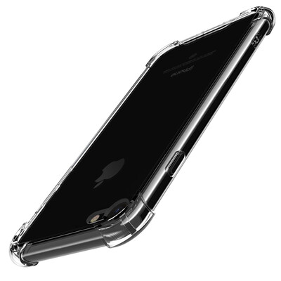 

ESCASE iPhone7 телефон оболочки мобильный телефон устанавливает Apple, 7 TPU все включено мягкая оболочка прозрачный белый воздушный шар сопротивление падение