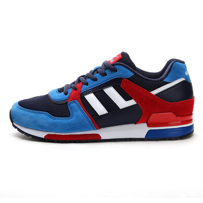 

ERKE ERKE men running shoes new comfortable retro leisure running shoes 51115420074 ink blue / black 42 yards