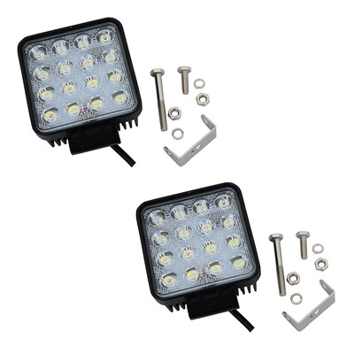 

2PCs 48W Car LED Headlight Working LED Light 12V Waterproof IP67 Car Floodlight Lamp