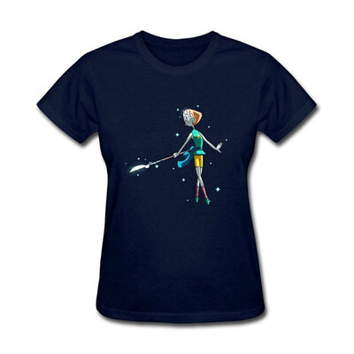 

UOOLTTR Womens Pearl Steven Universe T-Shirt Royal Blue