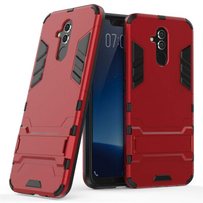 

Case for Huawei Mate 20 Lite 63 inch 2 in 1 Shockproof with Kickstand Feature Hybrid Dual Layer Armor Defender Protective Cover