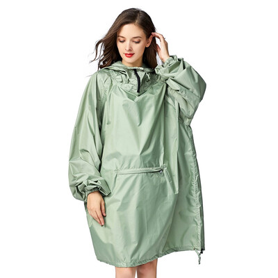 

Diliba Womens Raincoat Hooded Raincoat Jacket Lightweight Reusable Outdoor Hiking Camping Running Poncho