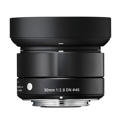 

Sigma (SIGMA) ART 30 мм F2.8 DN с полукадровым стандартным фиксированным фокусным изображением объектива развертки по улицам (байонетный объектив M4 / 3) черный