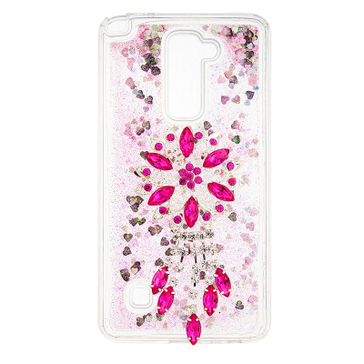 

Dynamic Quicksand Glitter Liquid Soft TPU Case Cover For LG LS775