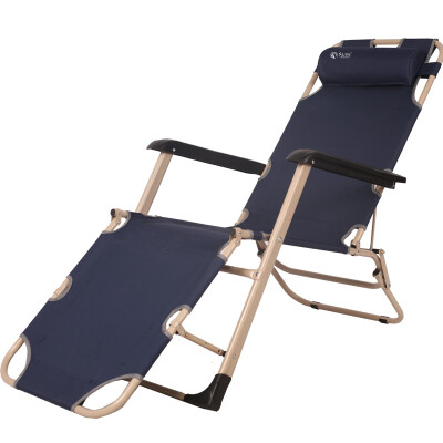 

Red camp recliner Folding chair nap chair office simple bed saddle bed outdoor beach chair