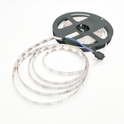 

ZDM 5M 24W RGB SMD2835 Waterproof LED Strip Light 24 44Key IR Controller Kit with Male DC Connector
