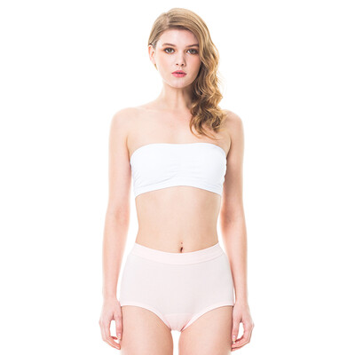 

Jingdong supermarket three guns 3 ladies cotton underwear cotton ribs stretch female briefs shallow jade light jade warm powder