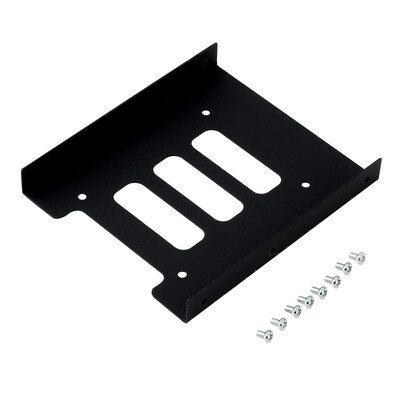 

2,5 - 3,5 "SSD HDD металла адаптер Mounting bracket жесткий диск, держатель для пк, черный