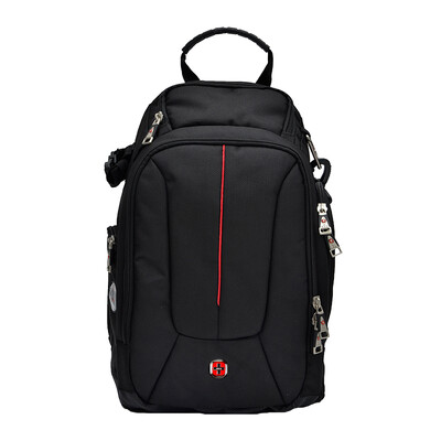 

【京东超市】SWISSGEAR 防震相机包单肩斜跨摄影包快速侧取单反包 SA-0372 黑色