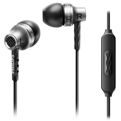 

Philips PHILIPS headset ear with wheat-controlled aluminum shell SHE9105 silver