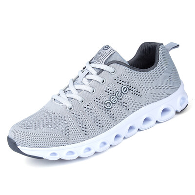

JINBEILE (JINBEILE) Пары Flying Skeleton Shoes Slow Breathable Cross Country Кроссовки Mens Ladies Light Shoes JBLX127738 Светло-серый 42 м
