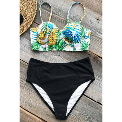 

2018 Women Bikini Set Push-up Padded Bra Swimsuit Swimwear Triangle Bathing Suit