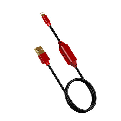 

For Lightning Charging Data Cable with Lightning Headset Jack for iPhone X 8 7 Plus Sync with Music Play Charging Data Transimissi