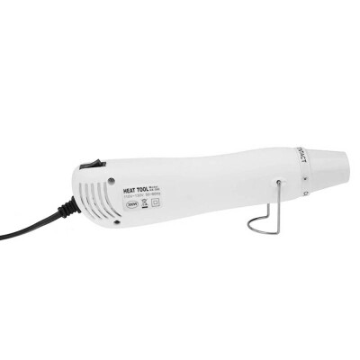 

300W DIY Using Heat Machine Electric Power Tool 300W Handheld Temperature Blower with Supporting Seat Shrink Plastic AS-300 White