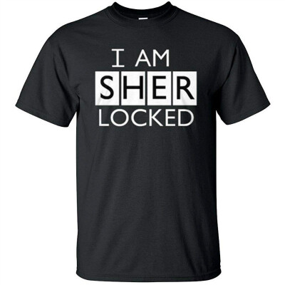 

Adult I Am Sherlocked Sherlock Holmes Inspired T-Shirt