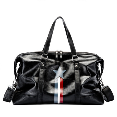 

Mens fitness bag leisure large capacity luggage bag water repellent material